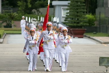 Lễ thượng cờ rủ Quốc tang Chủ tịch nước Trần Đại Quang