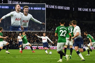 Tottenham bứt phá ở vị trí top 3 Premier League