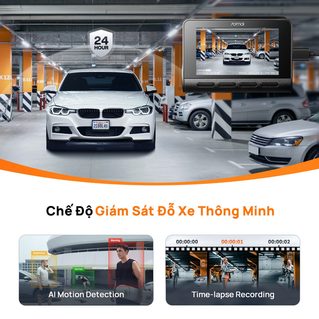 70mai trình làng camera hành trình A810, nâng cấp chip mới - 4 70mai trình làng camera hành trình A810, nâng cấp chip mới - 4