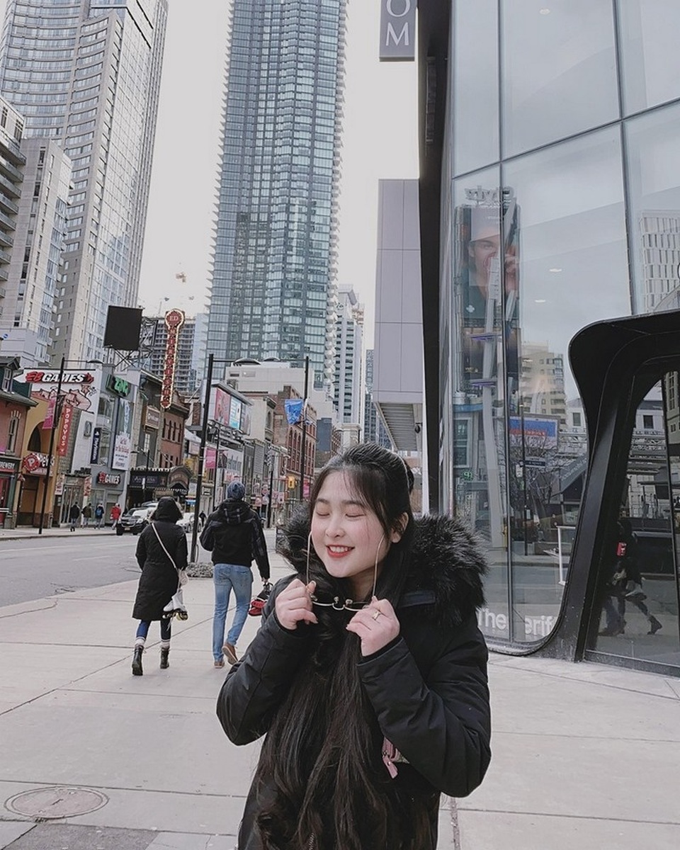 Hot girl xứ Nghệ du học Canada: “Tết đến, nhớ vị bánh chưng quê hương” - 1 Hot girl xứ Nghệ du học Canada: “Tết đến, nhớ vị bánh chưng quê hương” - 1