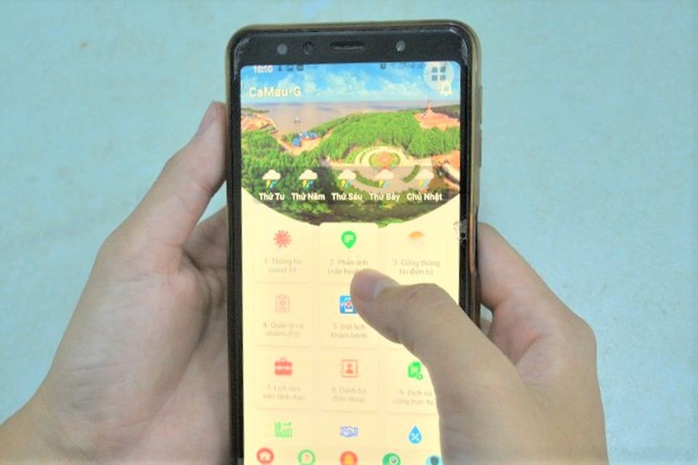 Ứng dụng phản ánh hiện trường kết nối người dân với chính quyền Cà Mau - 1 Ứng dụng phản ánh hiện trường kết nối người dân với chính quyền Cà Mau - 1