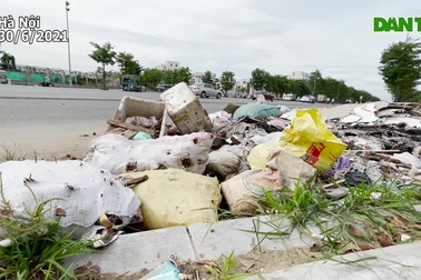 Đại lộ nghìn tỷ giữa thủ đô nhếch nhác, nhem nhuốc