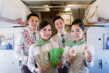 Bamboo Airways mang hương vị Tết Giáp Thìn tới toàn mạng bay