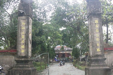 Hai pho tượng cổ quý ở Di tích quốc gia bị kẻ gian đánh cắp