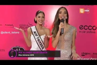 Pia Wurtzbach dự chung kết HH Peru