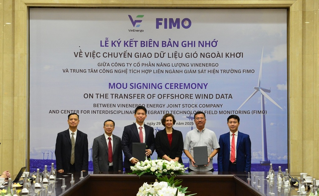 VinEnergo và Fimo ký kết hợp tác chuyển giao dữ liệu đo gió ở Việt Nam - 1 VinEnergo và Fimo ký kết hợp tác chuyển giao dữ liệu đo gió ở Việt Nam - 1