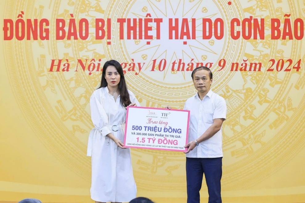 Tập đoàn TH và Bac A Bank hỗ trợ 5,5 tỷ đồng tới vùng chịu thiệt hại do bão - 4