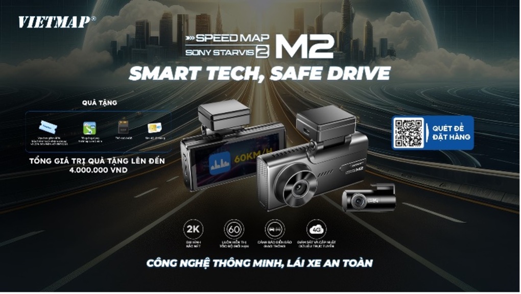 Vietmap ra mắt camera hành trình SpeedMap M2: Công nghệ thông minh, lái xe an toàn - 3