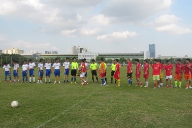 Sôi nổi trận giao hữu bóng đá giữa các nhà báo kỷ niệm ngày Báo chí CMVN