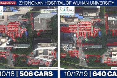 Ảnh vệ tinh hé lộ nghi vấn mới về dịch Covid-19 ở Vũ Hán