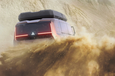 Mitsubishi hé lộ một mẫu xe mới vuông vức như bao diêm