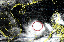 Bão số 5 tăng cường độ và tốc độ, có thể vào đất liền sớm hơn