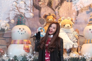 Minh Hằng nhí nhảnh ở xứ kim chi