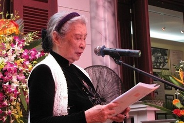 Bà Vũ Thị Thanh- vợ nhà thơ Tố Hữu từ trần