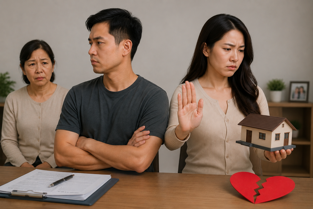 Vợ yêu cầu ly hôn sau khi chồng lật lọng, không cho đứng tên trên sổ đỏ - 1
