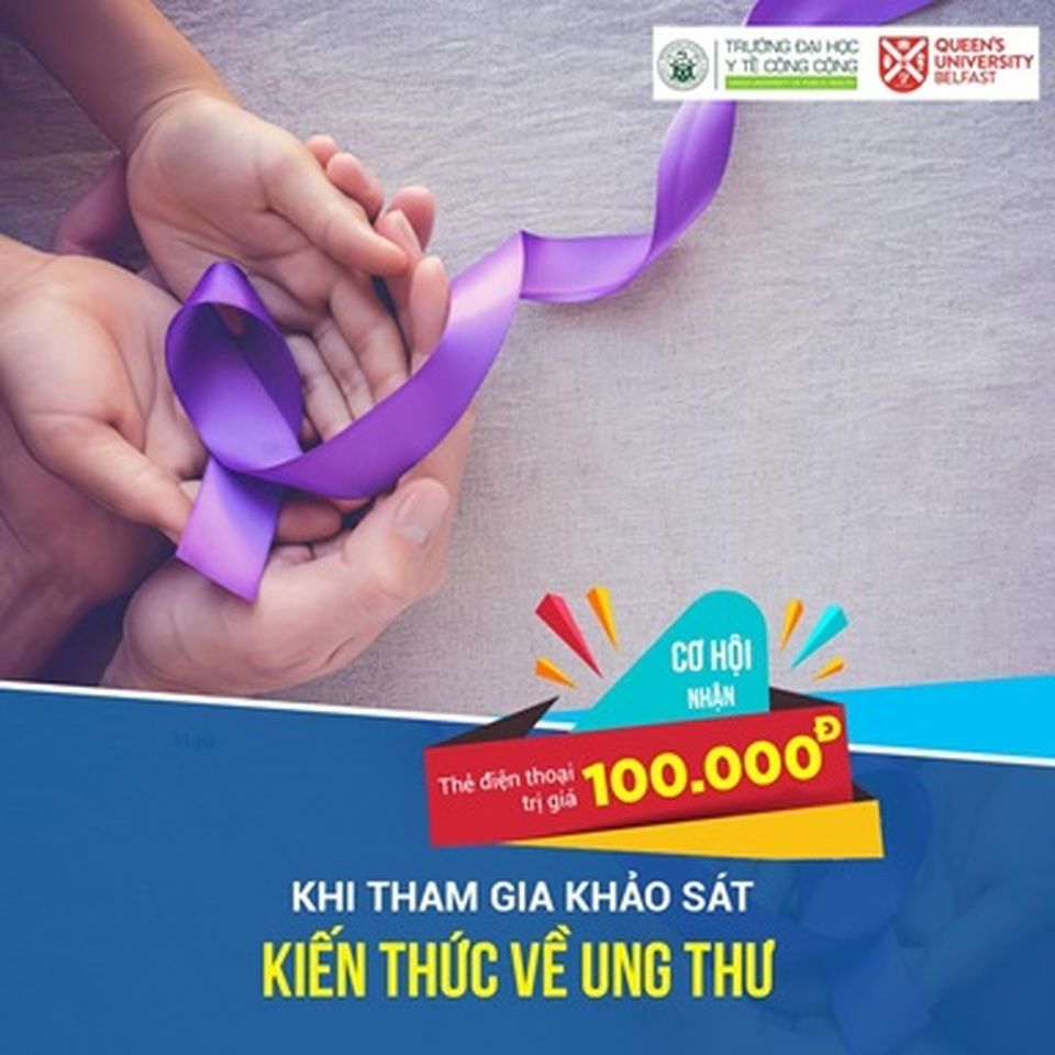 Khảo sát tìm hiểu kiến thức về ung thư của người dân Việt Nam - 1 Khảo sát tìm hiểu kiến thức về ung thư của người dân Việt Nam - 1