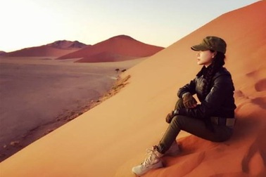 Phát sốt với nữ phượt thủ xinh đẹp và chịu chơi