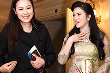 Hoa hậu Ngô Phương Lan hội ngộ cùng Lý Nhã Kỳ