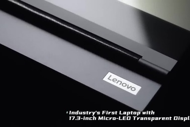 Giới thiệu chiếc laptop màn hình trong suốt của Lenovo