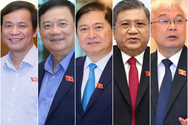 Trình miễn nhiệm Phó Chủ tịch nước, Tổng Kiểm toán, 5 Ủy viên Thường vụ QH