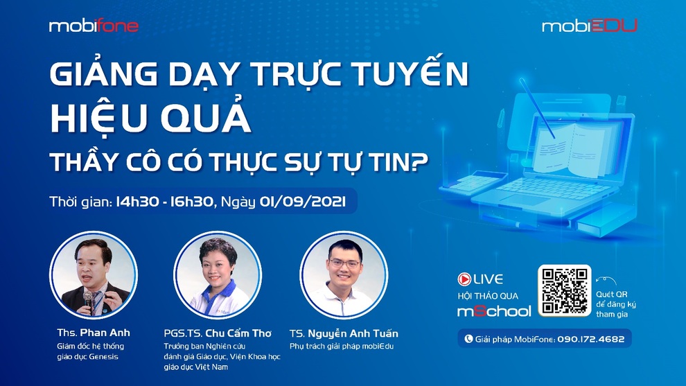 Giảng dạy trực tuyến hiệu quả - thầy cô có thực sự tin? - 1 Giảng dạy trực tuyến hiệu quả - thầy cô có thực sự tin? - 1
