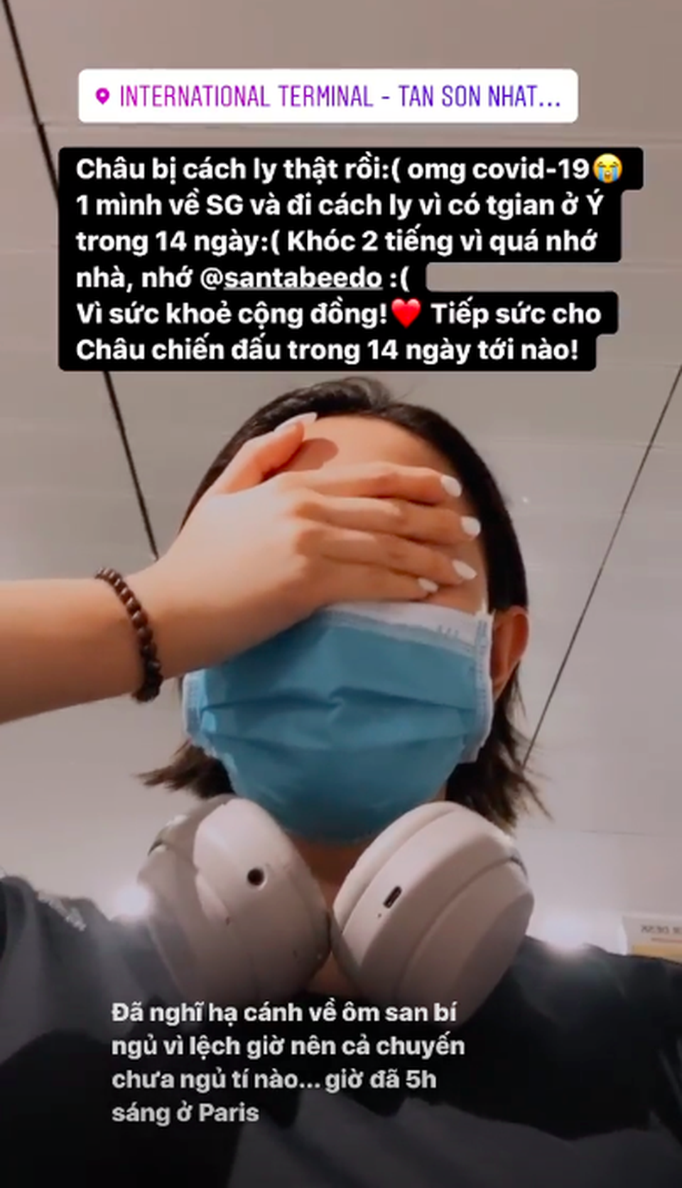 Châu Bùi chịu cách ly 14 ngày khi vừa trở về từ Tuần lễ thời trang Châu Âu - 3