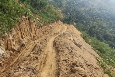 Tự ý mở đường, "tạo điều kiện" cho lâm tặc phá rừng