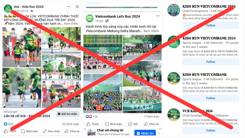 Cảnh báo hình thức lừa đảo mạo danh các giải chạy của Vietcombank - 1 Cảnh báo hình thức lừa đảo mạo danh các giải chạy của Vietcombank - 1