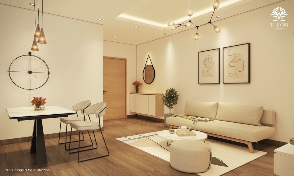 Thiết kế căn hộ The Ori Garden lấy cảm hứng từ sự tinh giản - 2 Thiết kế căn hộ The Ori Garden lấy cảm hứng từ sự tinh giản - 2