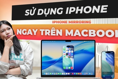 Điện thoại ngay trên MacBook nhờ tính năng phản chiếu iPhone