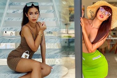 “Nóng bỏng mắt” với thời trang nghỉ dưỡng mùa cách ly của mỹ nhân Việt