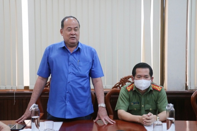 Phó Bí thư Tỉnh ủy, Chủ tịch UBND tỉnh An Giang Nguyễn Thanh Bình.