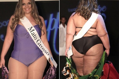 Những hình ảnh thú vị về cuộc thi Hoa hậu béo Brazil 