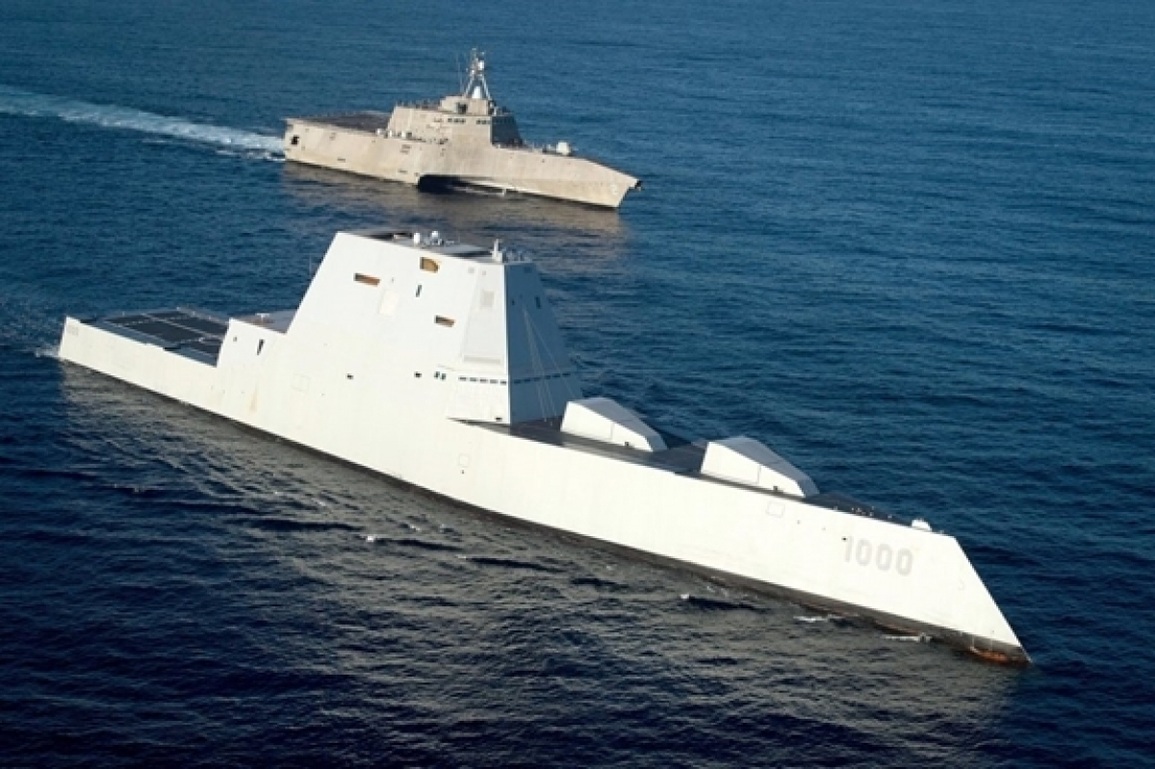 Khu trục hạm tàng hình Zumwalt của Mỹ lột xác nhờ vũ khí siêu thanh - 1 Khu trục hạm tàng hình Zumwalt của Mỹ lột xác nhờ vũ khí siêu thanh - 1