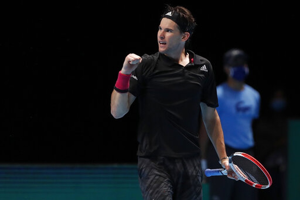 ATP Finals: Thiem đánh bại Nadal sau hai loạt tie break - 2 ATP Finals: Thiem đánh bại Nadal sau hai loạt tie break - 2