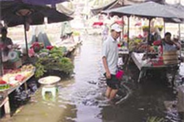 Triều cường bất thường ở TPHCM