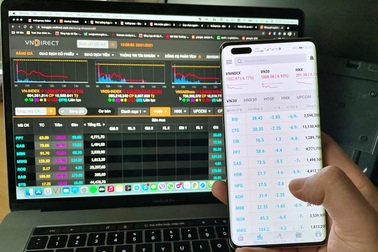 Tiền chảy vào chứng khoán