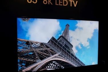 Sharp sẽ bán TV 8K đầu tiên trên thế giới từ tháng 10