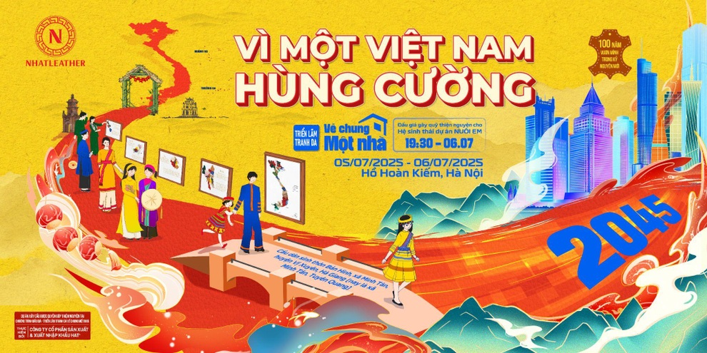 “Về chung một nhà” - Triển lãm tranh da gây quỹ xây cầu cho vùng cao - 3 “Về chung một nhà” - Triển lãm tranh da gây quỹ xây cầu cho vùng cao - 3