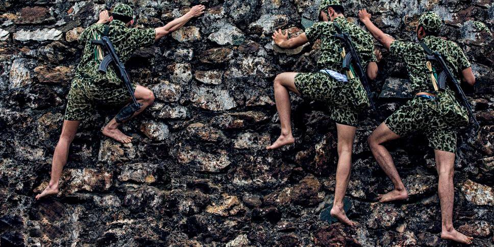 Một ngày trên thao trường của các chiến sĩ đặc công QĐND Việt Nam - 11 Một ngày trên thao trường của các chiến sĩ đặc công QĐND Việt Nam - 11