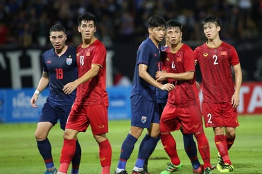 Đội tuyển Việt Nam tụt 2 bậc sau trận hòa trước Thái Lan