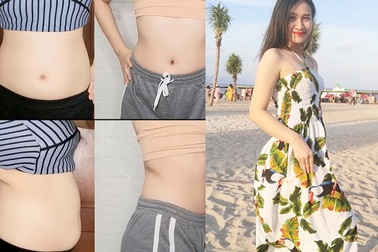 Cô gái Hà thành loại 6kg mỡ thừa, giảm 23cm vòng eo trong 2 tuần