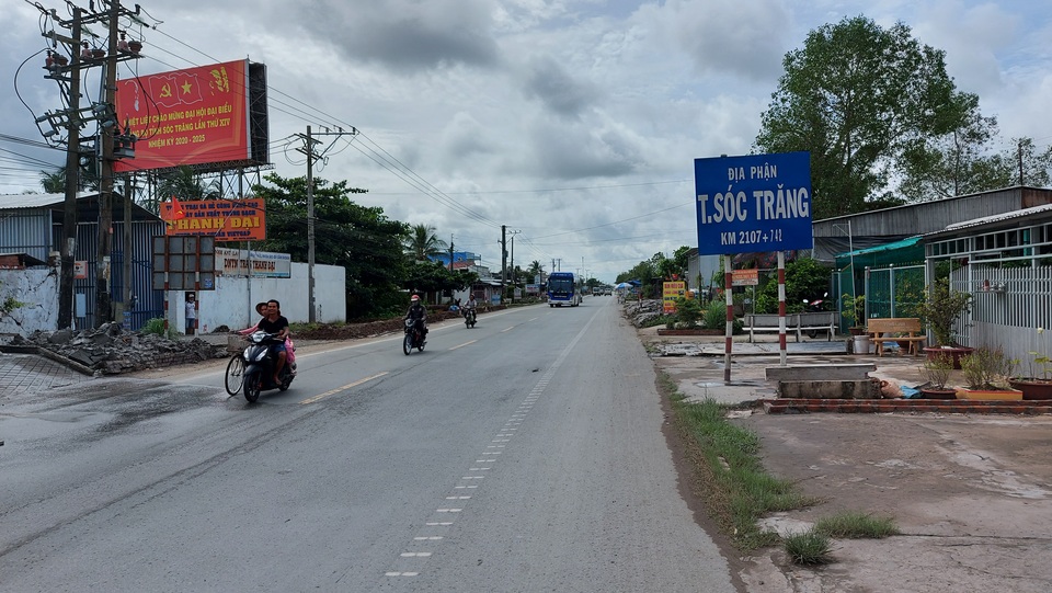 Hơn 1.400 tỷ đồng nâng cấp 20km quốc lộ đoạn Hậu Giang - Sóc Trăng - 1 Hơn 1.400 tỷ đồng nâng cấp 20km quốc lộ đoạn Hậu Giang - Sóc Trăng - 1