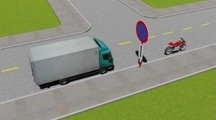 Xe nào đỗ vi phạm quy tắc giao thông?