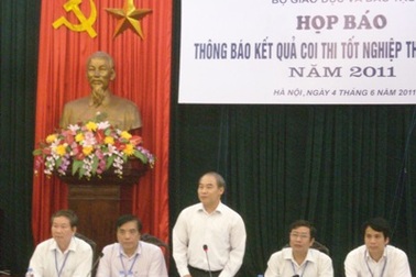 "Bộ không sợ sức ép nếu tỷ lệ đỗ tốt nghiệp thấp!"