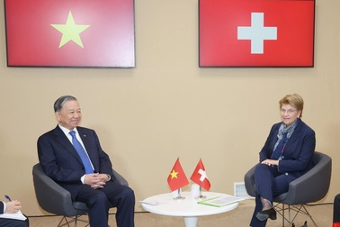 Tổng Bí thư, Chủ tịch nước Tô Lâm gặp Tổng thống Thụy Sĩ, Thủ tướng Armenia