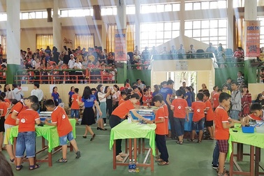 Hào hứng cuộc thi Robot cho học sinh Thừa Thiên Huế