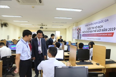 Hơn 100 học sinh, sinh viên tranh tài vòng tuyển quốc gia cuộc thi Vô địch thiết kế đồ họa thế giới