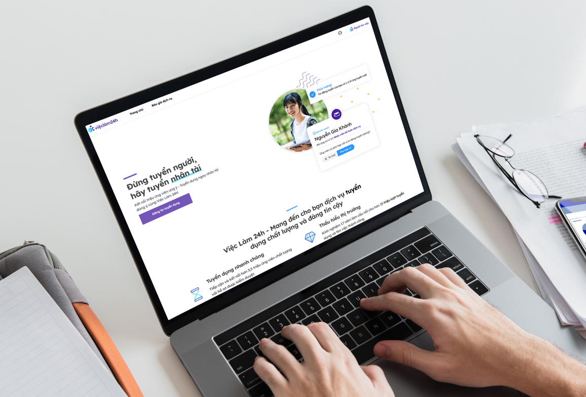 Nâng cấp thương hiệu, vieclam24h.vn hứa hẹn bứt phá cùng thị trường lao động - 1 Nâng cấp thương hiệu, vieclam24h.vn hứa hẹn bứt phá cùng thị trường lao động - 1