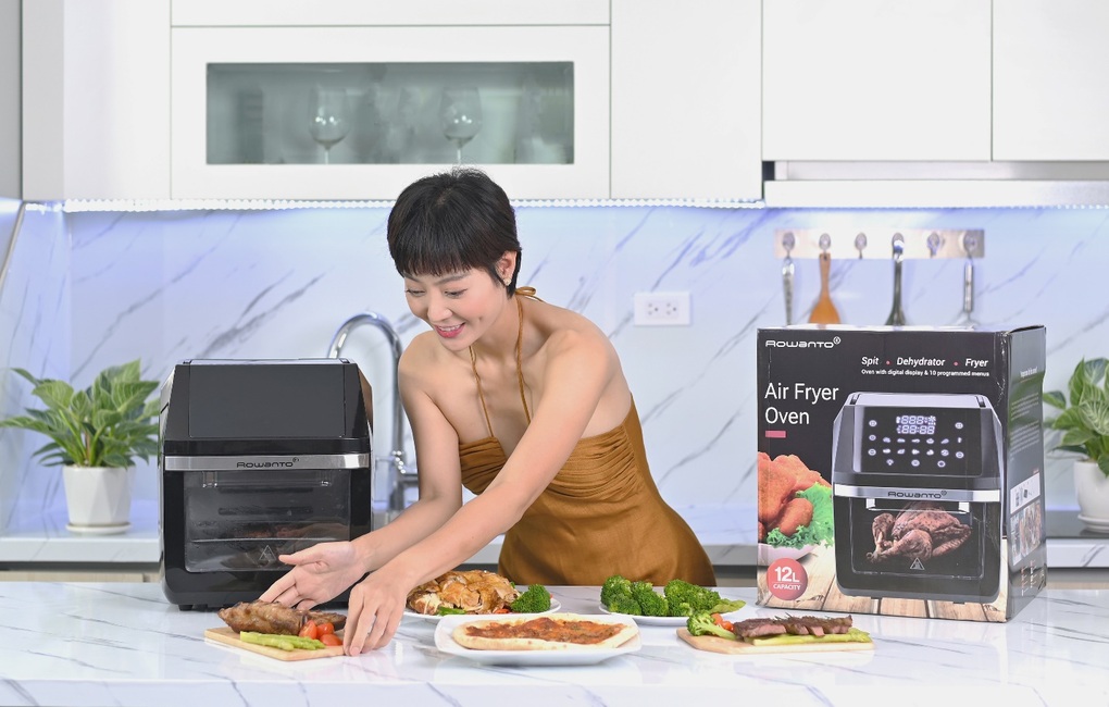 Diễn viên Hương Giang, Thanh Hương chọn nồi chiên không dầu Rowanto cho gian bếp - 3 Diễn viên Hương Giang, Thanh Hương chọn nồi chiên không dầu Rowanto cho gian bếp - 3